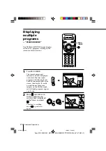 Предварительный просмотр 24 страницы Sony KP-FX432M31 Operating Instructions Manual