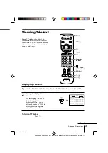 Предварительный просмотр 29 страницы Sony KP-FX432M31 Operating Instructions Manual