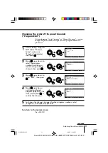 Предварительный просмотр 51 страницы Sony KP-FX432M31 Operating Instructions Manual