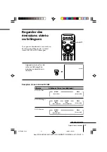 Предварительный просмотр 91 страницы Sony KP-FX432M31 Operating Instructions Manual