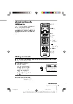 Предварительный просмотр 93 страницы Sony KP-FX432M31 Operating Instructions Manual