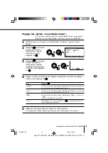 Предварительный просмотр 107 страницы Sony KP-FX432M31 Operating Instructions Manual