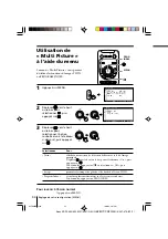 Предварительный просмотр 108 страницы Sony KP-FX432M31 Operating Instructions Manual