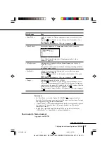 Предварительный просмотр 111 страницы Sony KP-FX432M31 Operating Instructions Manual