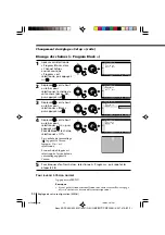 Предварительный просмотр 118 страницы Sony KP-FX432M31 Operating Instructions Manual