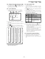 Preview for 21 page of Sony KP-FX432M31 Service Manual