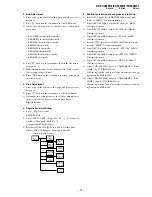 Preview for 72 page of Sony KP-FX432M31 Service Manual