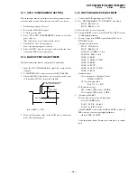 Preview for 73 page of Sony KP-FX432M31 Service Manual