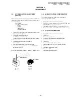 Preview for 75 page of Sony KP-FX432M31 Service Manual