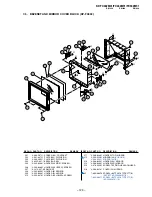 Preview for 130 page of Sony KP-FX432M31 Service Manual