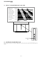 Preview for 6 page of Sony KP-FX432M90 Service Manual