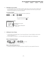 Предварительный просмотр 6 страницы Sony KP-HR432K90 Service Manual