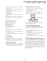 Предварительный просмотр 31 страницы Sony KP-HR432K90 Service Manual