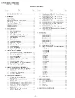 Предварительный просмотр 6 страницы Sony KP-HR53KR Service Manual