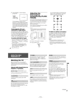 Предварительный просмотр 19 страницы Sony KP-HR53KR Service Manual