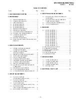 Preview for 4 page of Sony KP-HW51K90J Service Manual