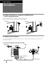 Preview for 6 page of Sony KP-XA43 Operating Instructions Manual