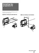 Preview for 9 page of Sony KP-XA43 Operating Instructions Manual