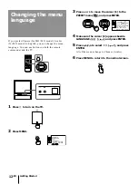 Preview for 12 page of Sony KP-XA43 Operating Instructions Manual