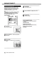 Preview for 46 page of Sony KPR-41EXR95 Operating Instructions Manual