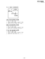 Preview for 67 page of Sony KPR-41EXR95 Service Manual