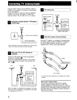 Предварительный просмотр 6 страницы Sony KPR-46CX10 Operating Instructions Manual