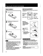 Preview for 8 page of Sony KPR-46CX25 Operating Instructions Manual