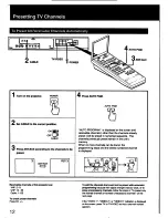 Preview for 12 page of Sony KPR-46CX25 Operating Instructions Manual