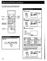 Preview for 16 page of Sony KPR-46CX25 Operating Instructions Manual