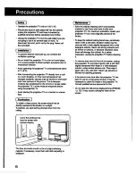 Preview for 6 page of Sony KPR-46CX35 Operating Instructions Manual