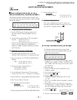 Предварительный просмотр 23 страницы Sony KV-13M series Service Manual