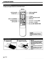 Предварительный просмотр 10 страницы Sony KV-13TR29 - 13" Trinitron Color Tv Operating Instructions Manual