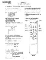 Предварительный просмотр 30 страницы Sony KV-13TR29 - 13" Trinitron Color Tv Service Manual