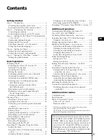 Предварительный просмотр 3 страницы Sony KV-13VM42 - 13" Tv/vcr Combination Operating Instructions Manual