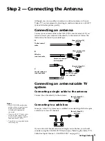 Preview for 5 page of Sony KV-13VM42 - 13" Tv/vcr Combination Operating Instructions Manual