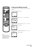 Preview for 7 page of Sony KV-13VM42 - 13" Tv/vcr Combination Operating Instructions Manual