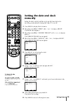 Предварительный просмотр 15 страницы Sony KV-13VM42 - 13" Tv/vcr Combination Operating Instructions Manual