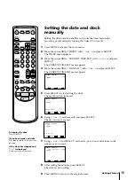 Preview for 15 page of Sony KV-13VM42 - 13" Tv/vcr Combination Operating Instructions Manual