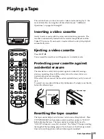 Предварительный просмотр 25 страницы Sony KV-13VM42 - 13" Tv/vcr Combination Operating Instructions Manual