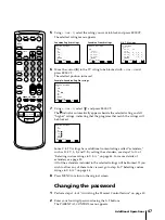 Предварительный просмотр 47 страницы Sony KV-13VM42 - 13" Tv/vcr Combination Operating Instructions Manual