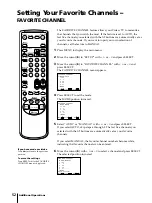 Предварительный просмотр 52 страницы Sony KV-13VM42 - 13" Tv/vcr Combination Operating Instructions Manual