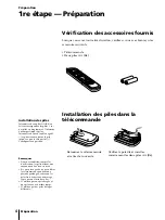 Preview for 66 page of Sony KV-13VM42 - 13" Tv/vcr Combination Operating Instructions Manual