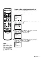 Preview for 69 page of Sony KV-13VM42 - 13" Tv/vcr Combination Operating Instructions Manual