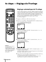 Preview for 74 page of Sony KV-13VM42 - 13" Tv/vcr Combination Operating Instructions Manual