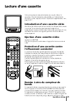 Предварительный просмотр 87 страницы Sony KV-13VM42 - 13" Tv/vcr Combination Operating Instructions Manual