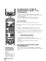 Preview for 96 page of Sony KV-13VM42 - 13" Tv/vcr Combination Operating Instructions Manual