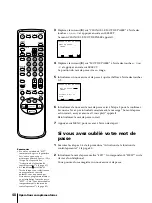 Preview for 110 page of Sony KV-13VM42 - 13" Tv/vcr Combination Operating Instructions Manual