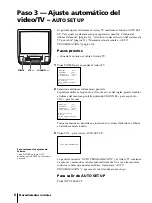 Предварительный просмотр 130 страницы Sony KV-13VM42 - 13" Tv/vcr Combination Operating Instructions Manual