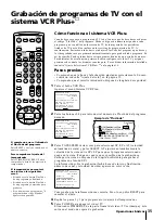 Preview for 159 page of Sony KV-13VM42 - 13" Tv/vcr Combination Operating Instructions Manual