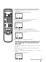 Предварительный просмотр 169 страницы Sony KV-13VM42 - 13" Tv/vcr Combination Operating Instructions Manual